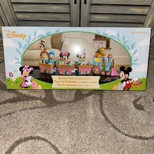 Disney Spring Train with lights and music